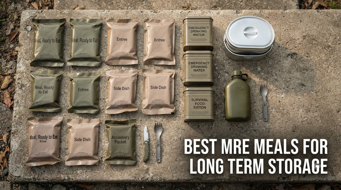 Best MRE Meals for Long Term Storage