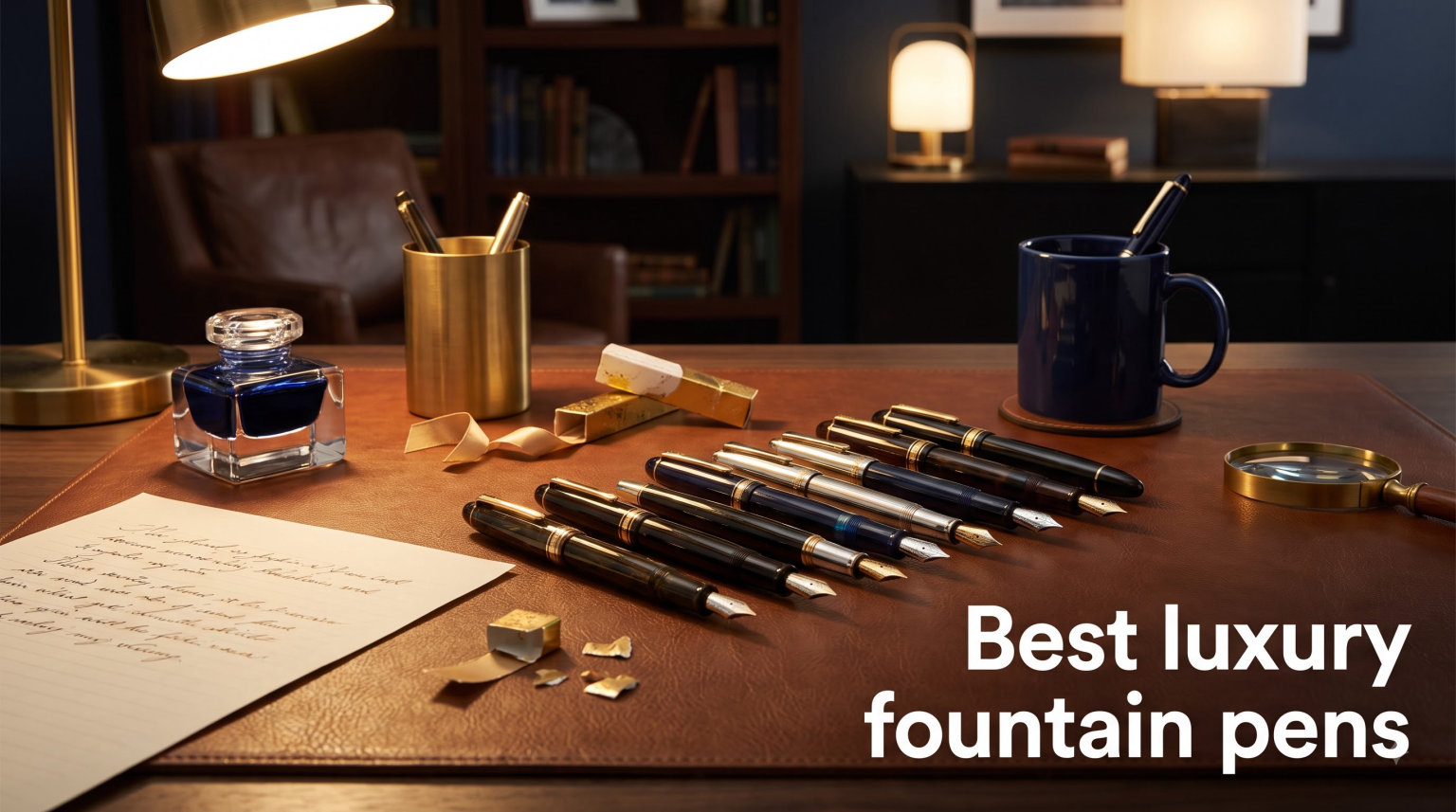 Best luxury fountain pens