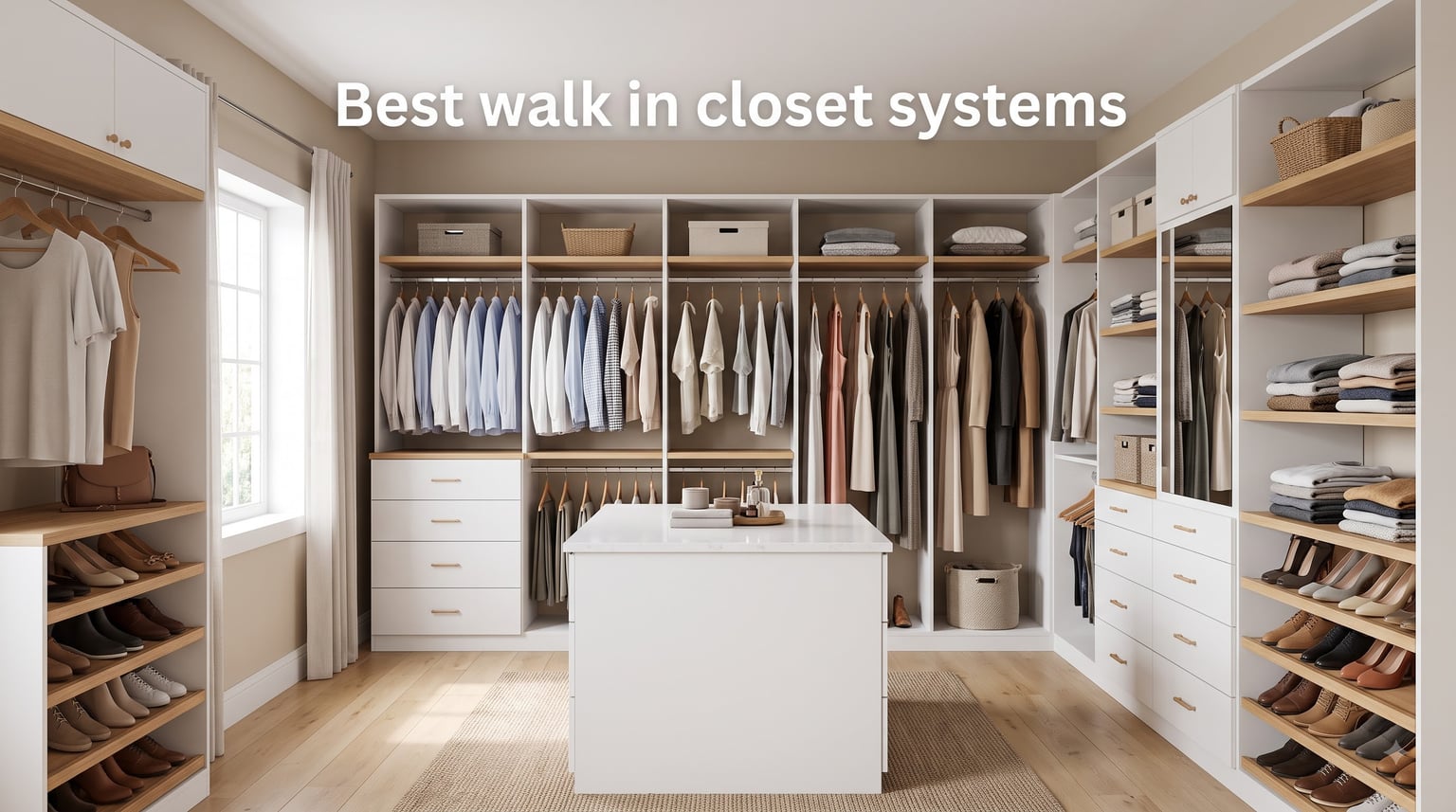 Best walk in closet systems