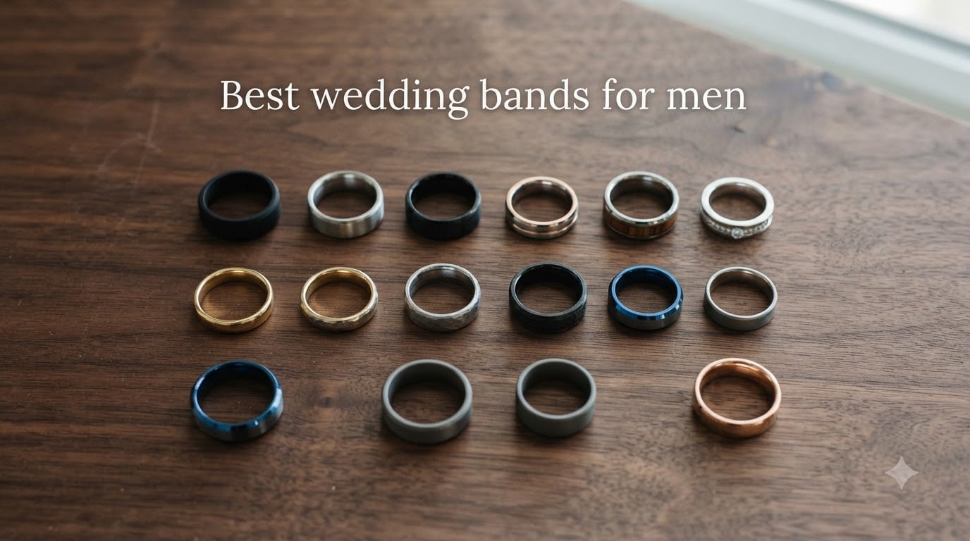 Best wedding bands for men