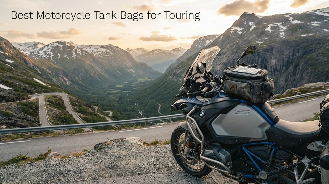 Best Motorcycle Tank Bags for Touring