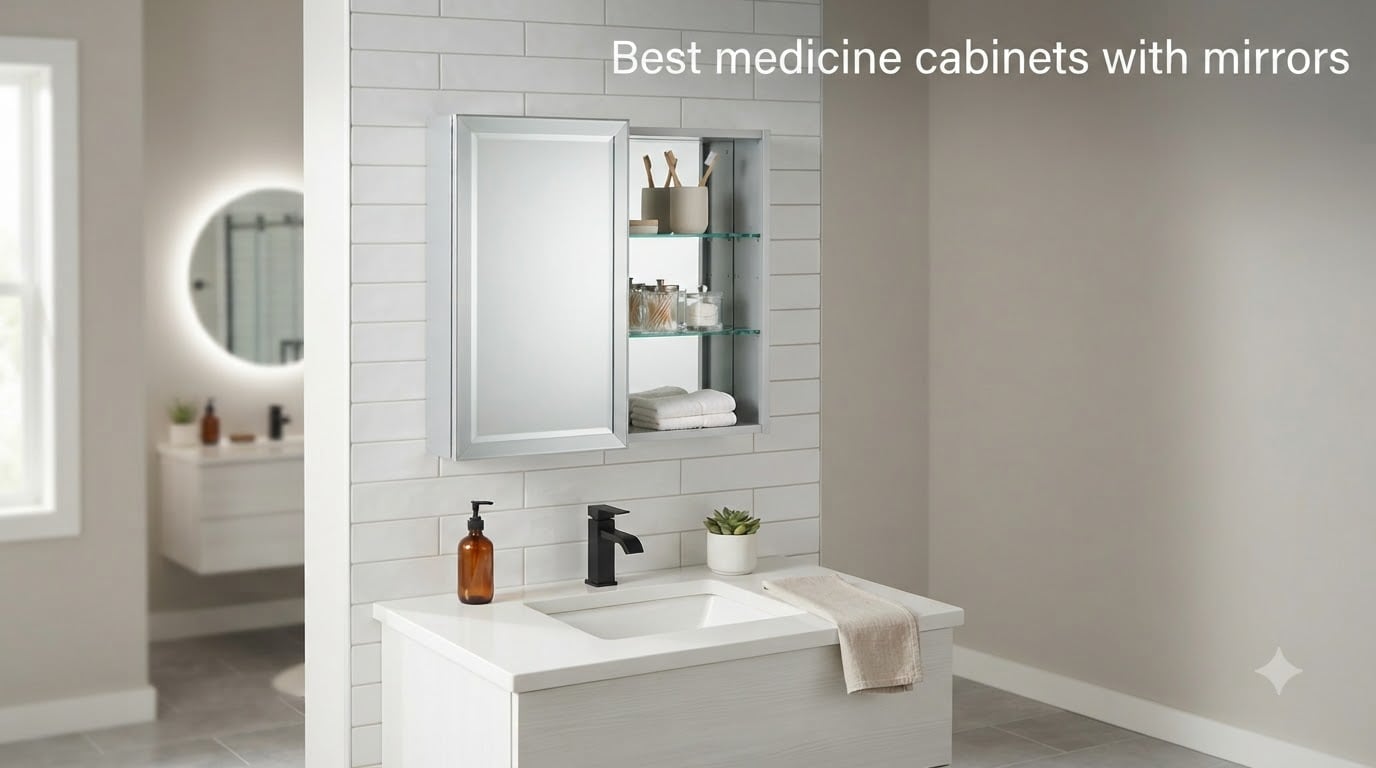 Best medicine cabinets with mirrors