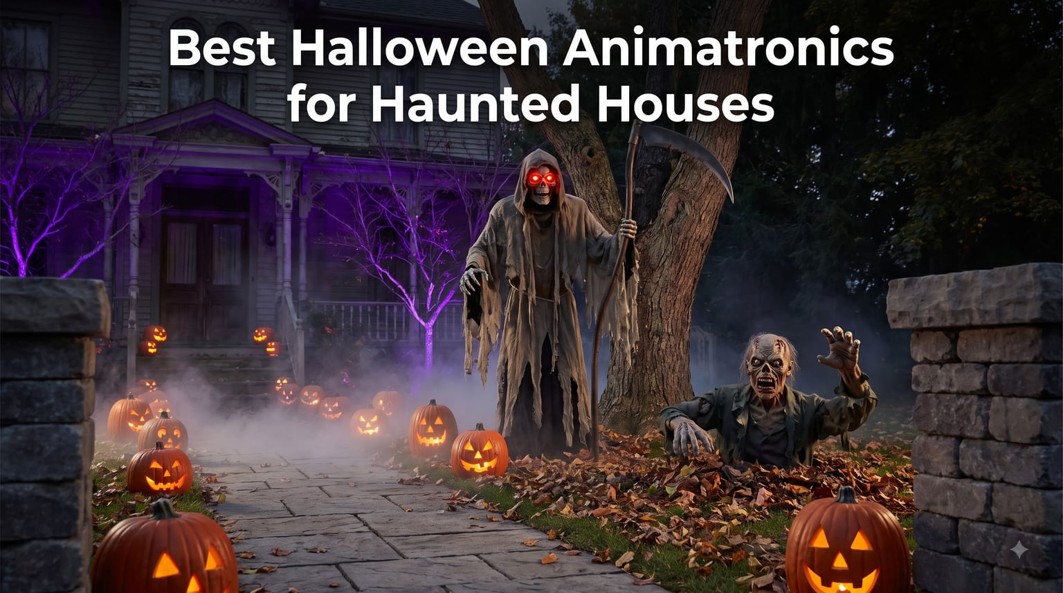 Best Halloween Animatronics for Haunted Houses