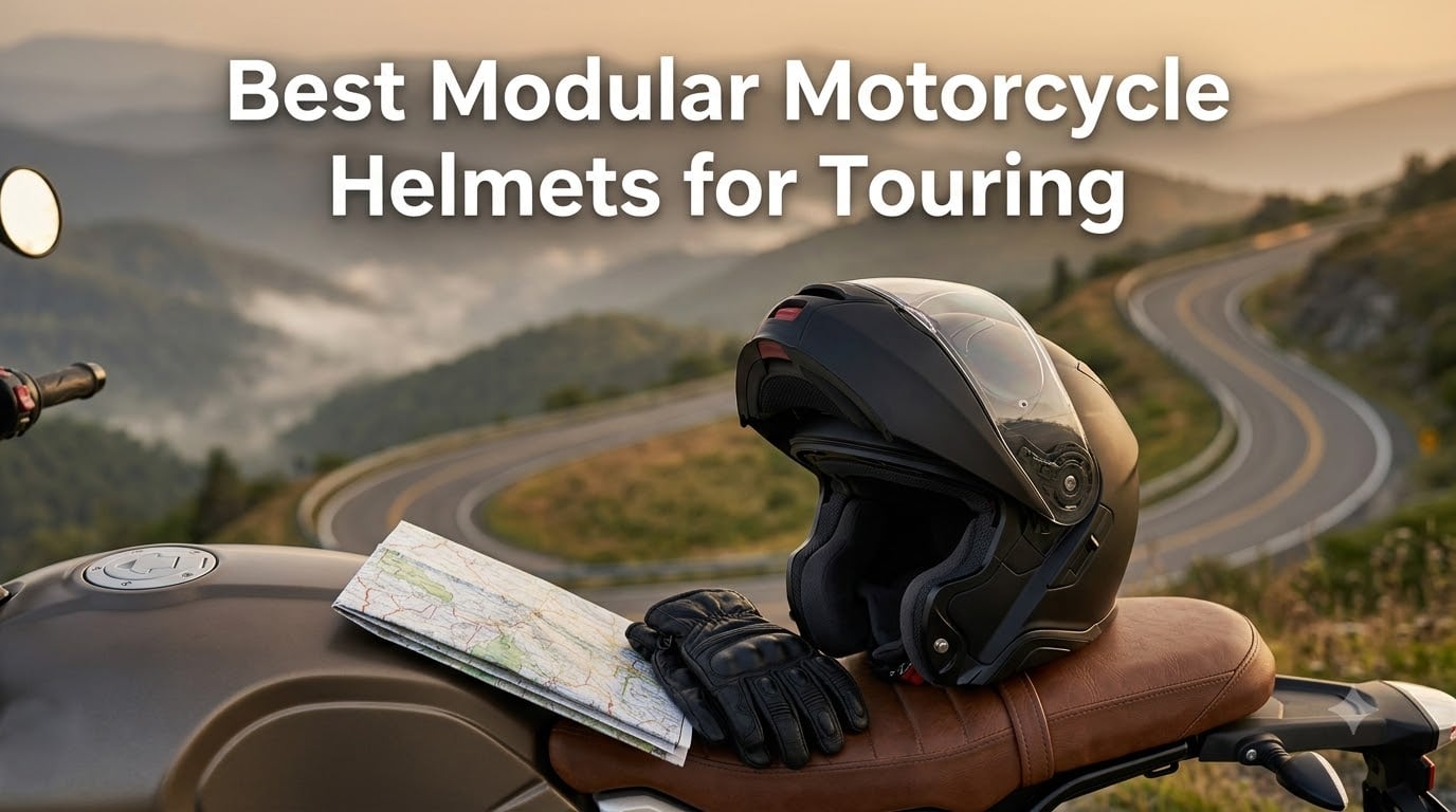 Best Modular Motorcycle Helmets for Touring