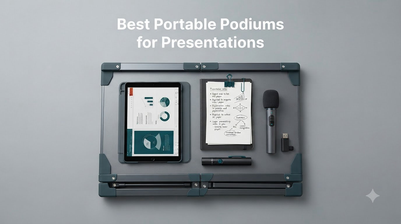 Best Portable Podiums for Presentations