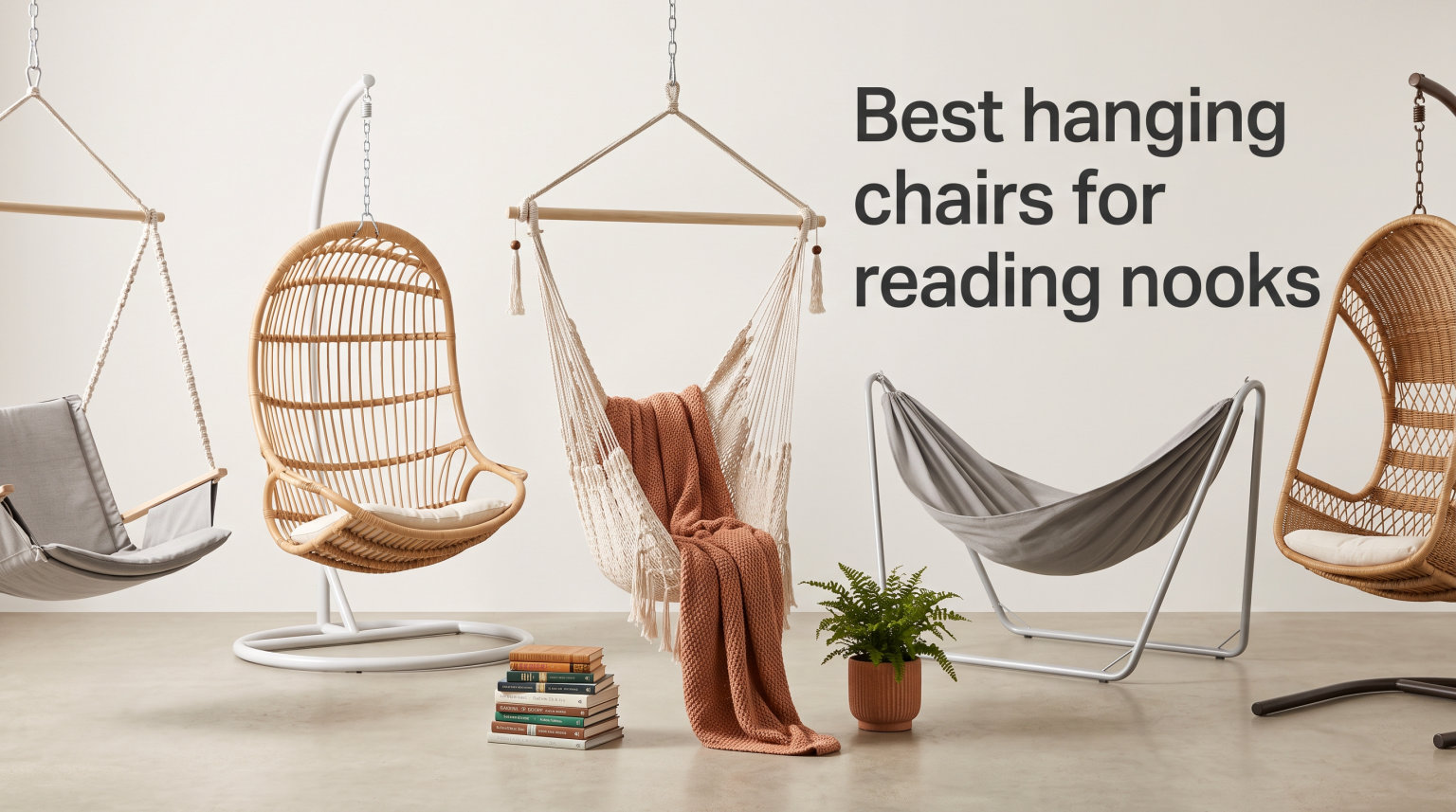 Best hanging chairs for reading nooks