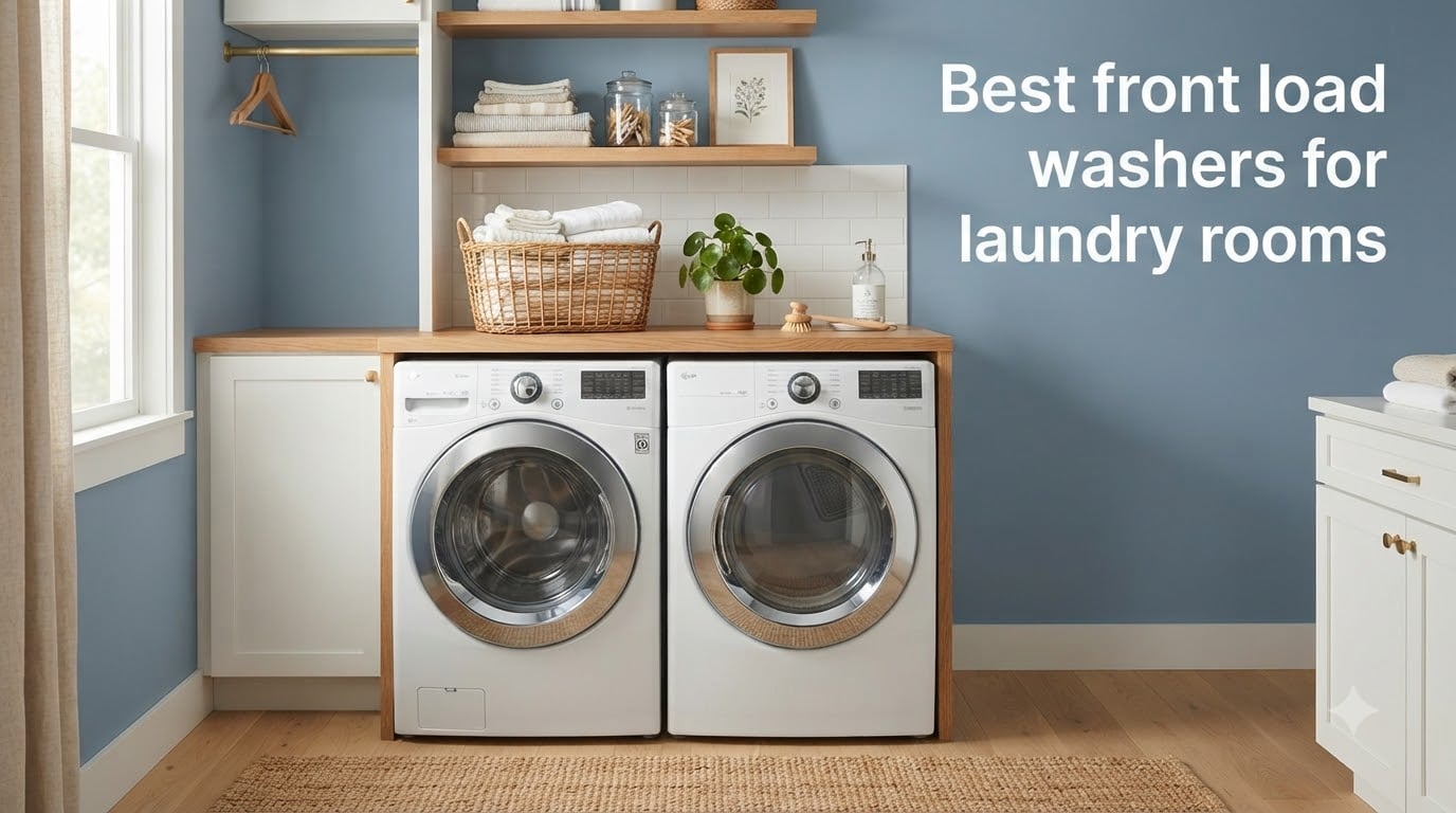 Best front load washers for laundry rooms
