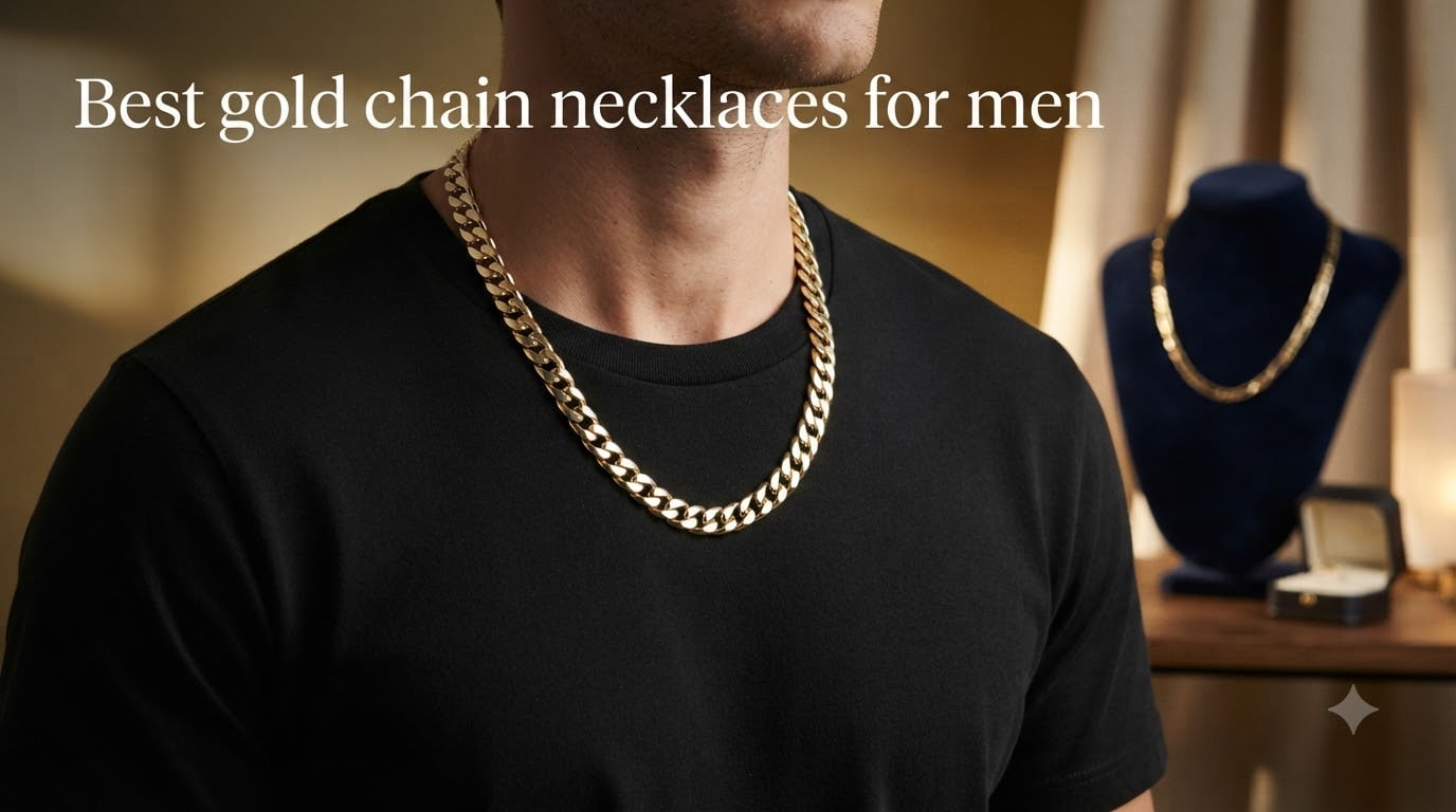 Best gold chain necklaces for men