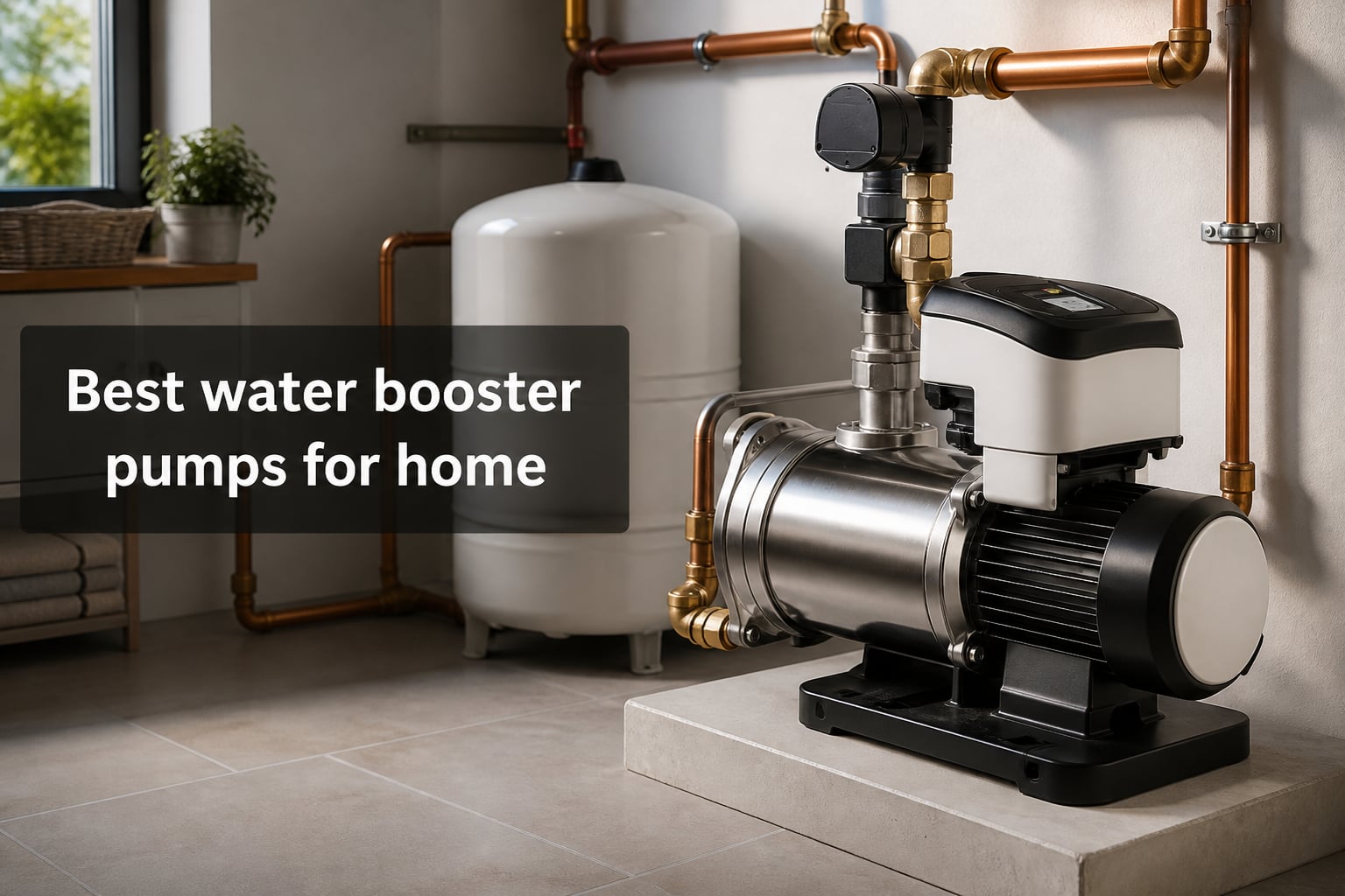Best water booster pumps for home