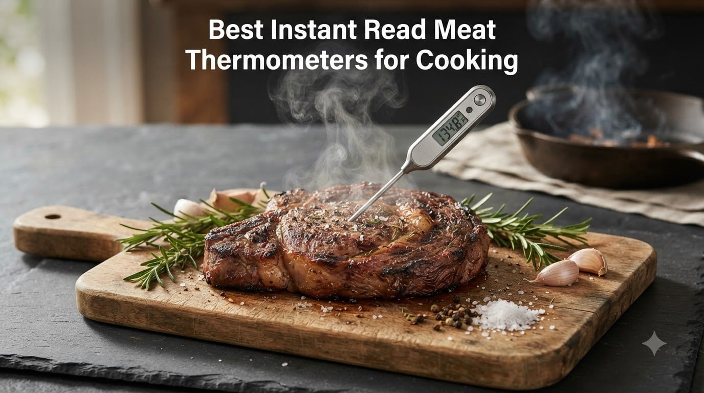 Best Instant Read Meat Thermometers for Cooking