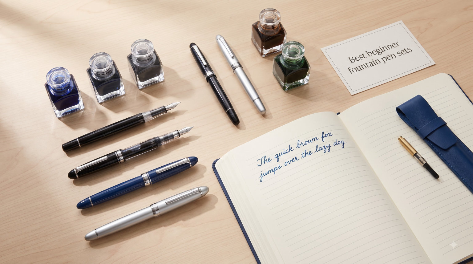 Best beginner fountain pen sets