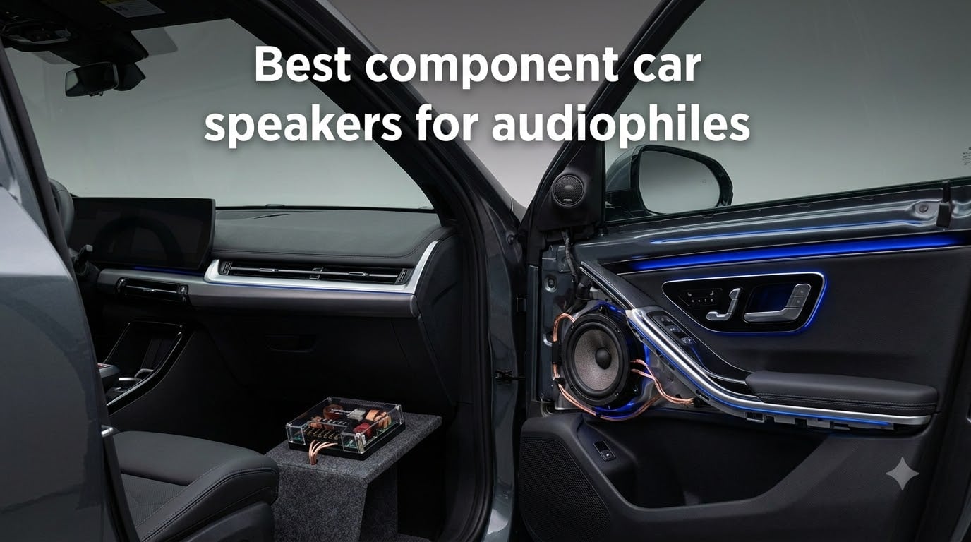 Best component car speakers for audiophiles