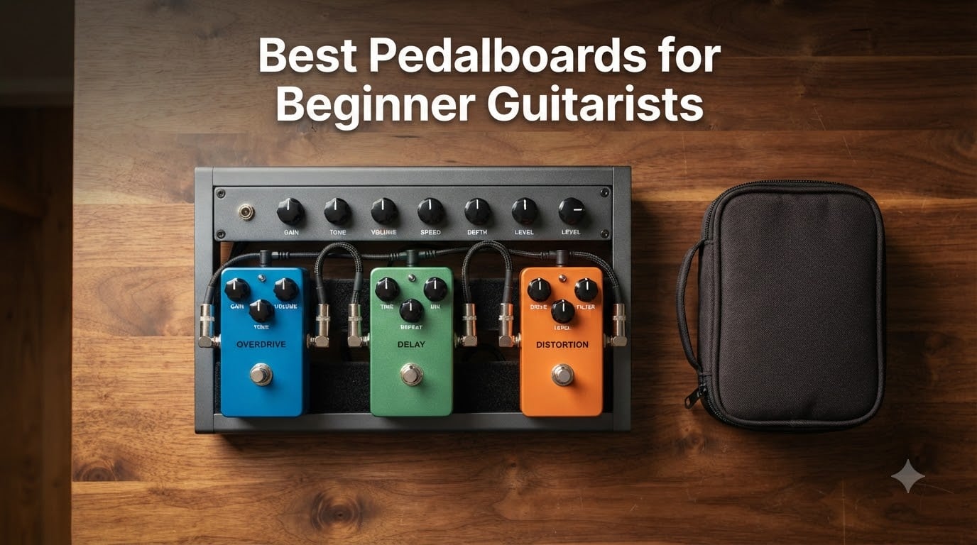 Best Pedalboards for Beginner Guitarists