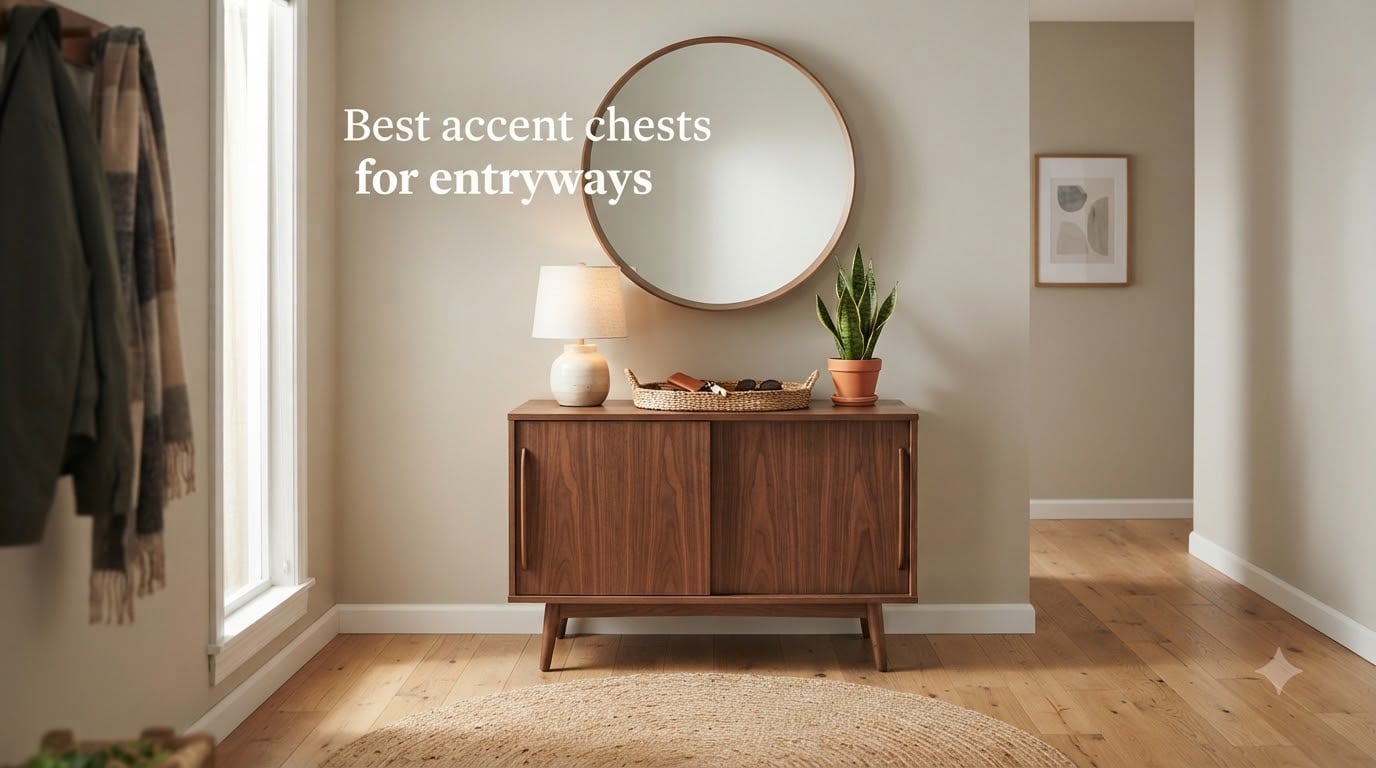 Best accent chests for entryways