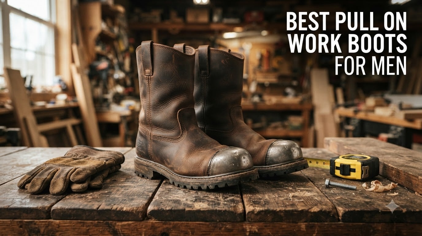 Best Pull On Work Boots for Men