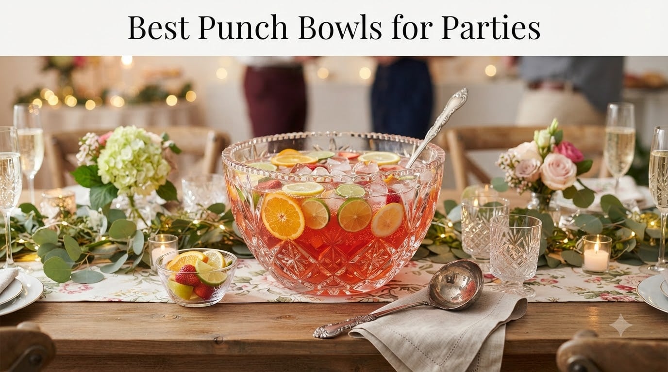 Best Punch Bowls for Parties