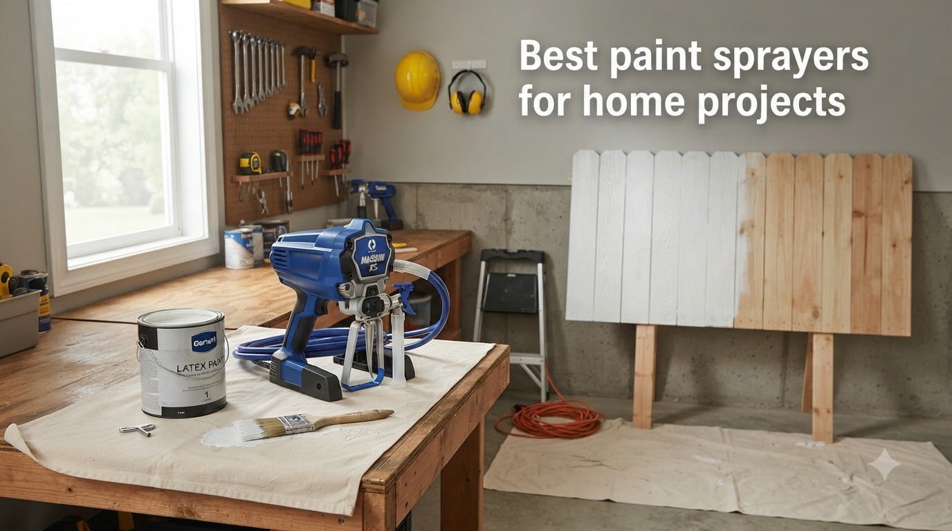 Best paint sprayers for home projects