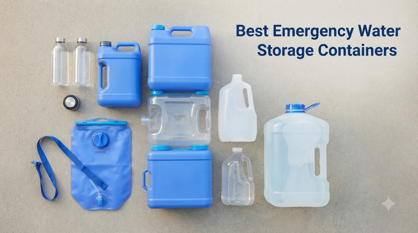 Best Emergency Water Storage Containers