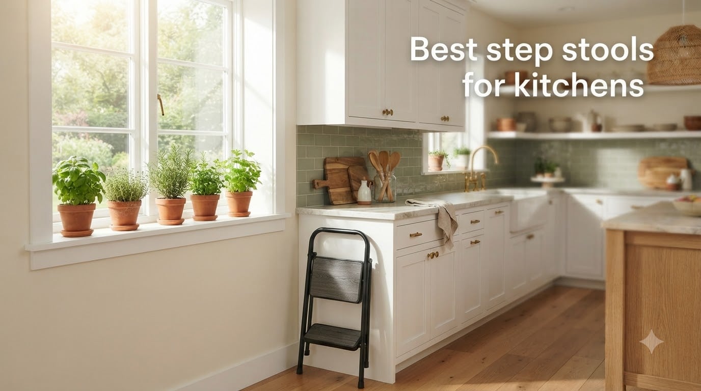 Best step stools for kitchens