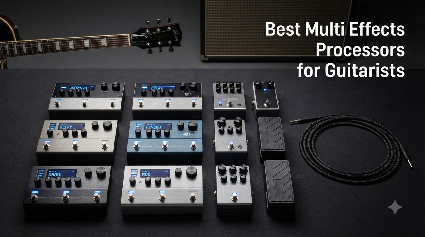 Best Multi Effects Processors for Guitarists