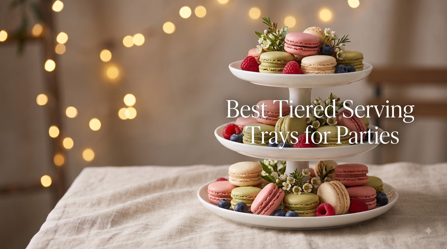 Best Tiered Serving Trays for Parties