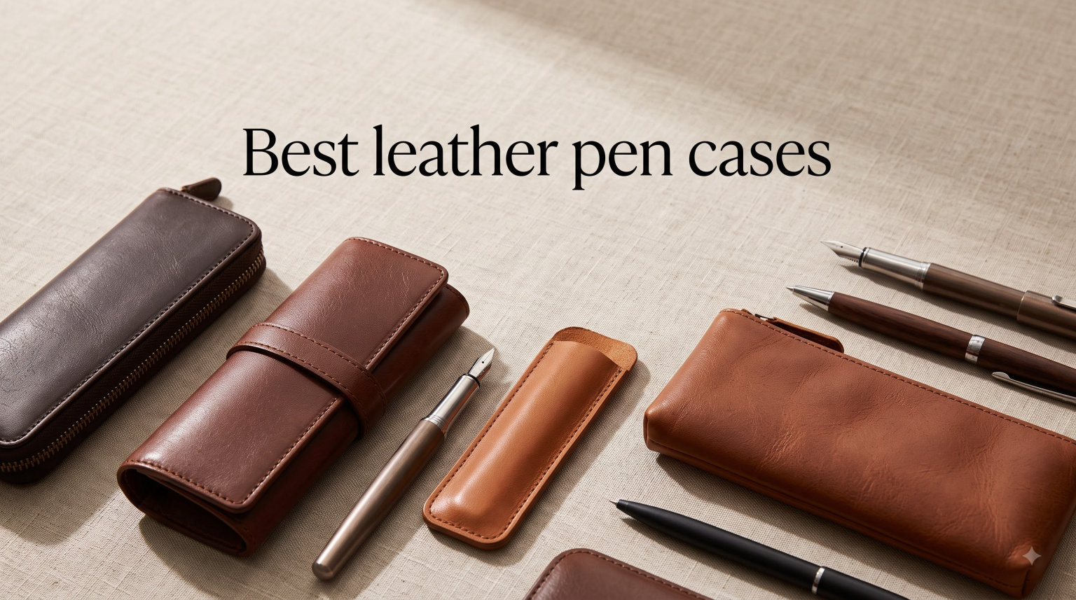 Best leather pen cases