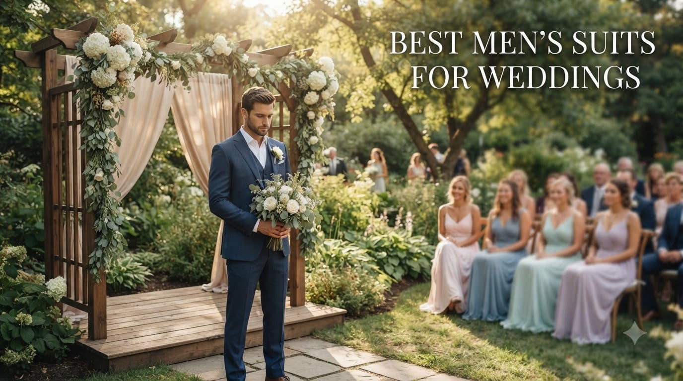 Best men's suits for weddings