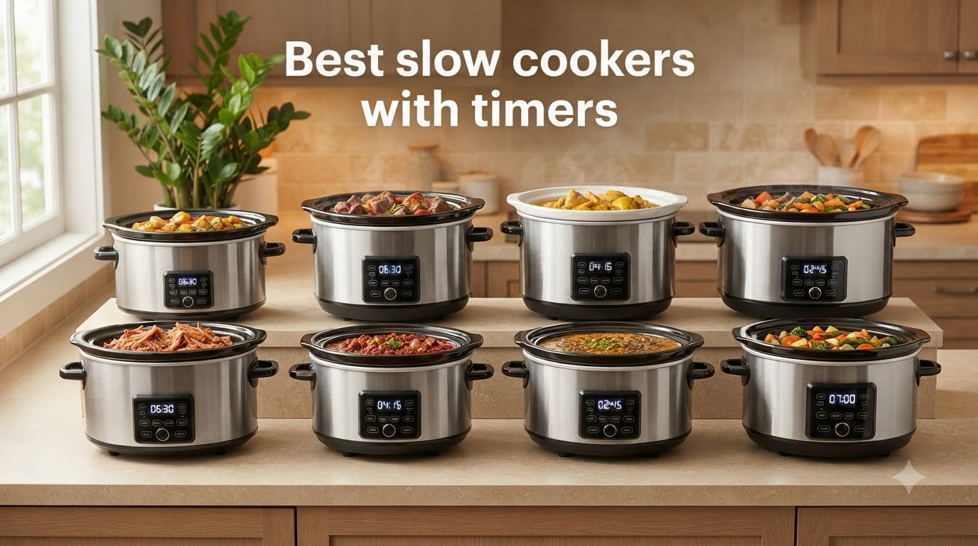 Best slow cookers with timers