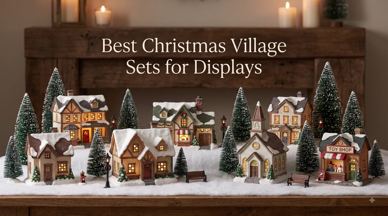 Best Christmas Village Sets for Displays