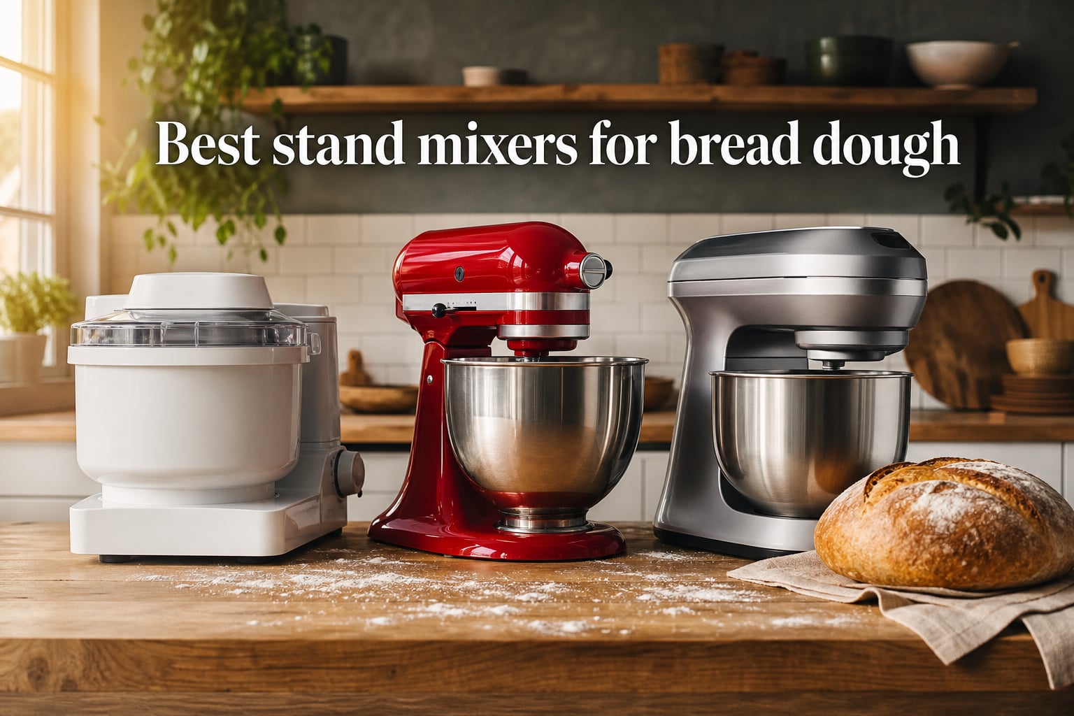 Best stand mixers for bread dough