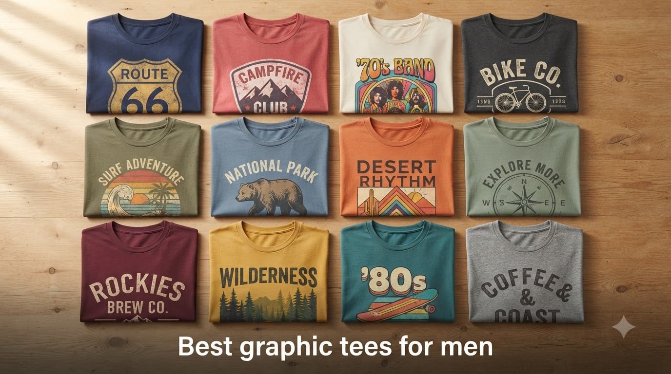 Best graphic tees for men