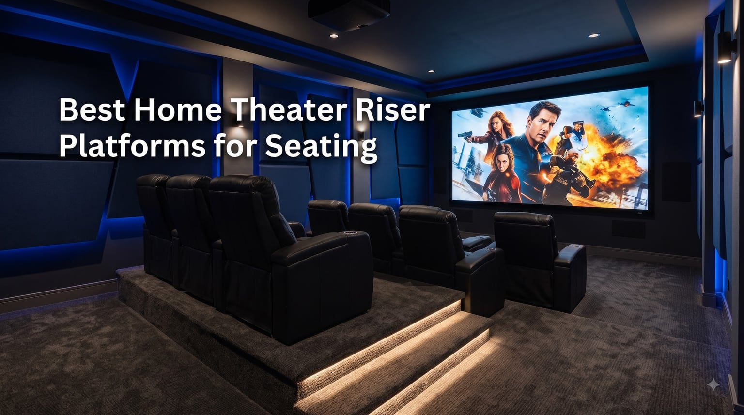 Best Home Theater Riser Platforms for Seating