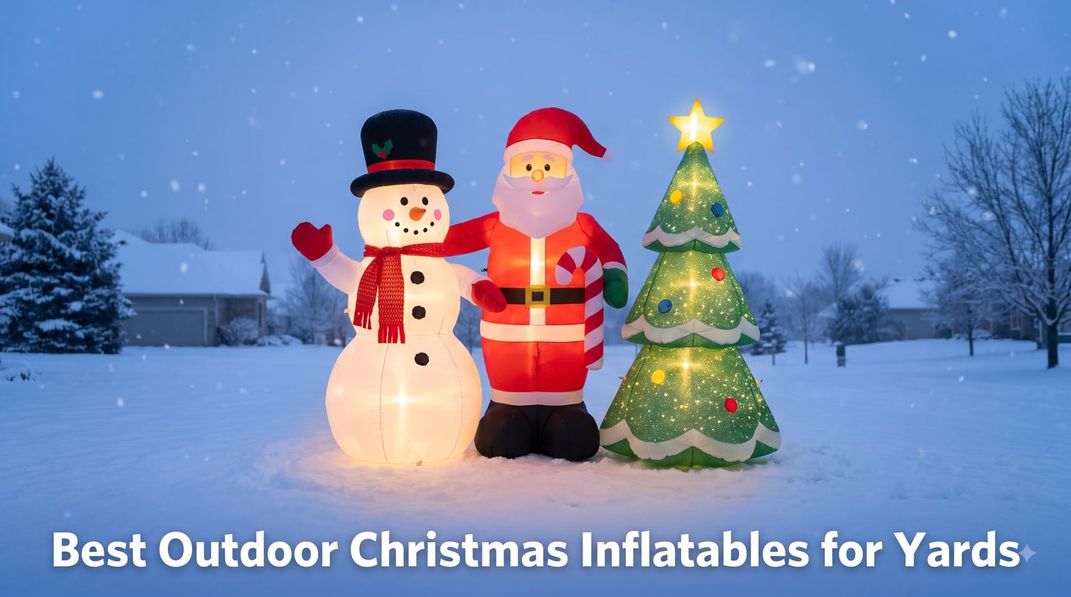Best Outdoor Christmas Inflatables for Yards