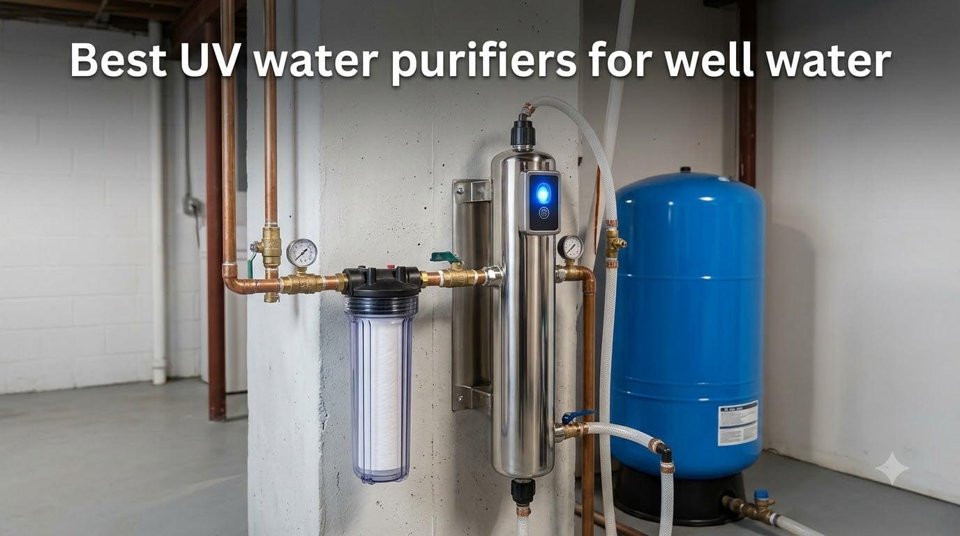 Best UV water purifiers for well water