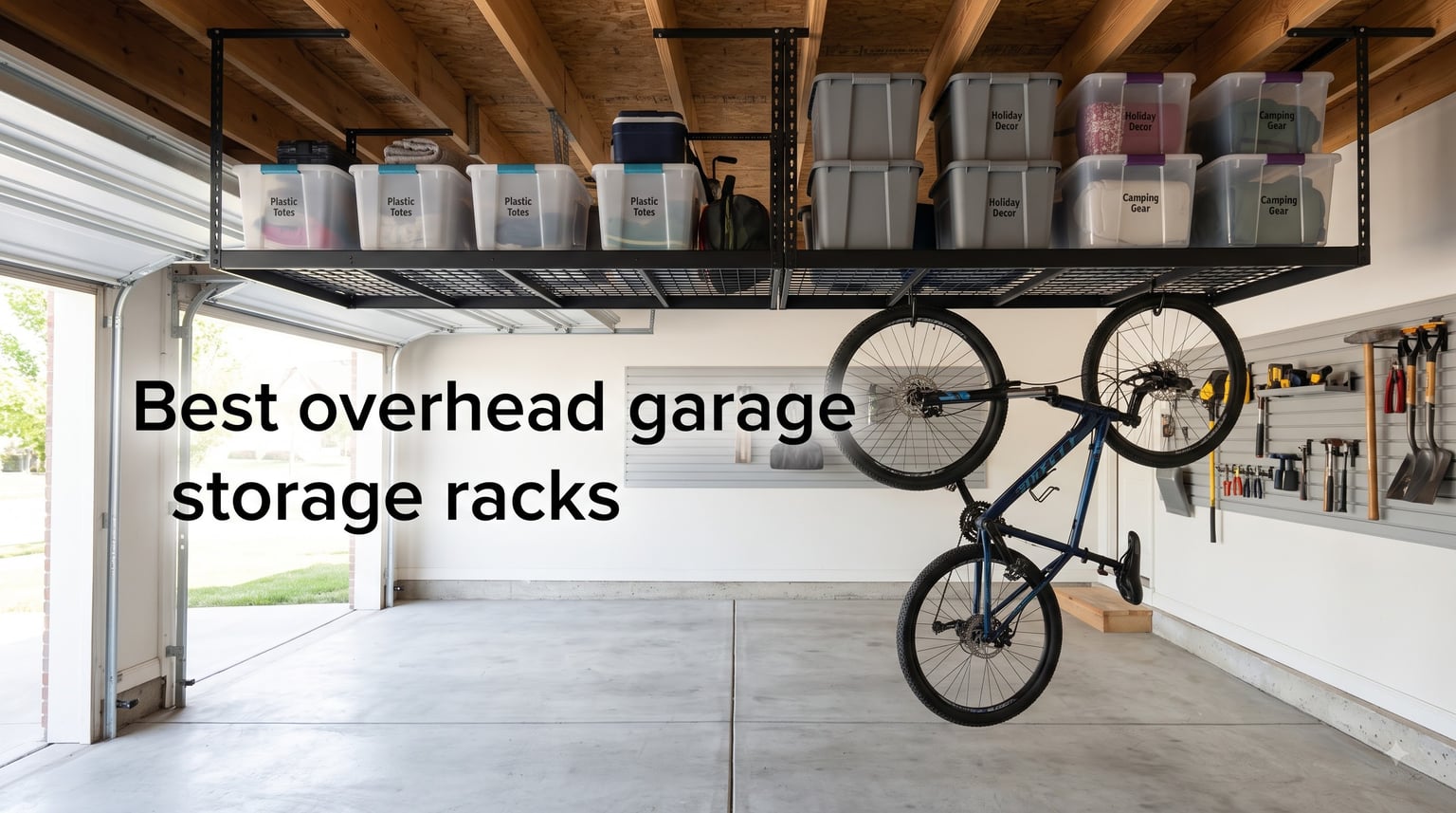 Best overhead garage storage racks