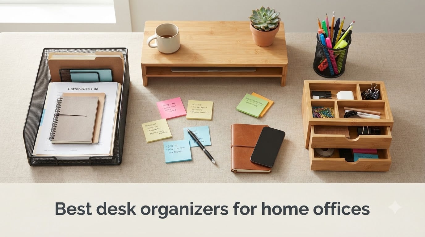 Best desk organizers for home offices