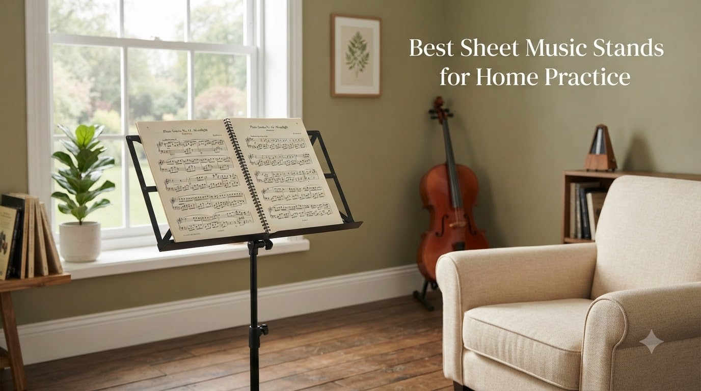 Best Sheet Music Stands for Home Practice