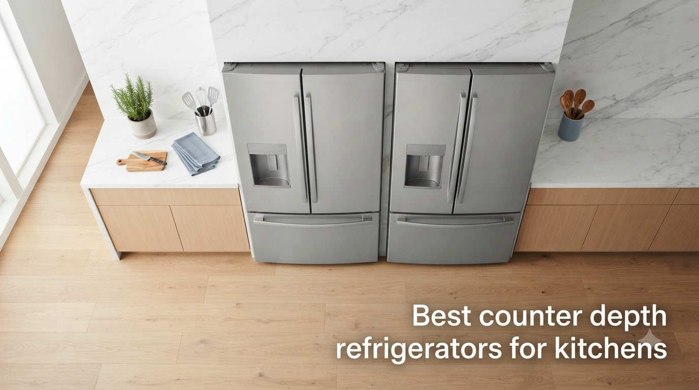 Best counter depth refrigerators for kitchens