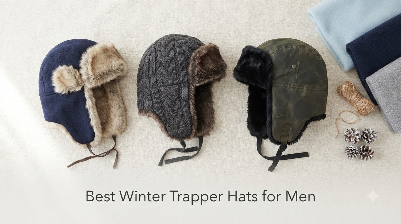 Best Winter Trapper Hats for Men