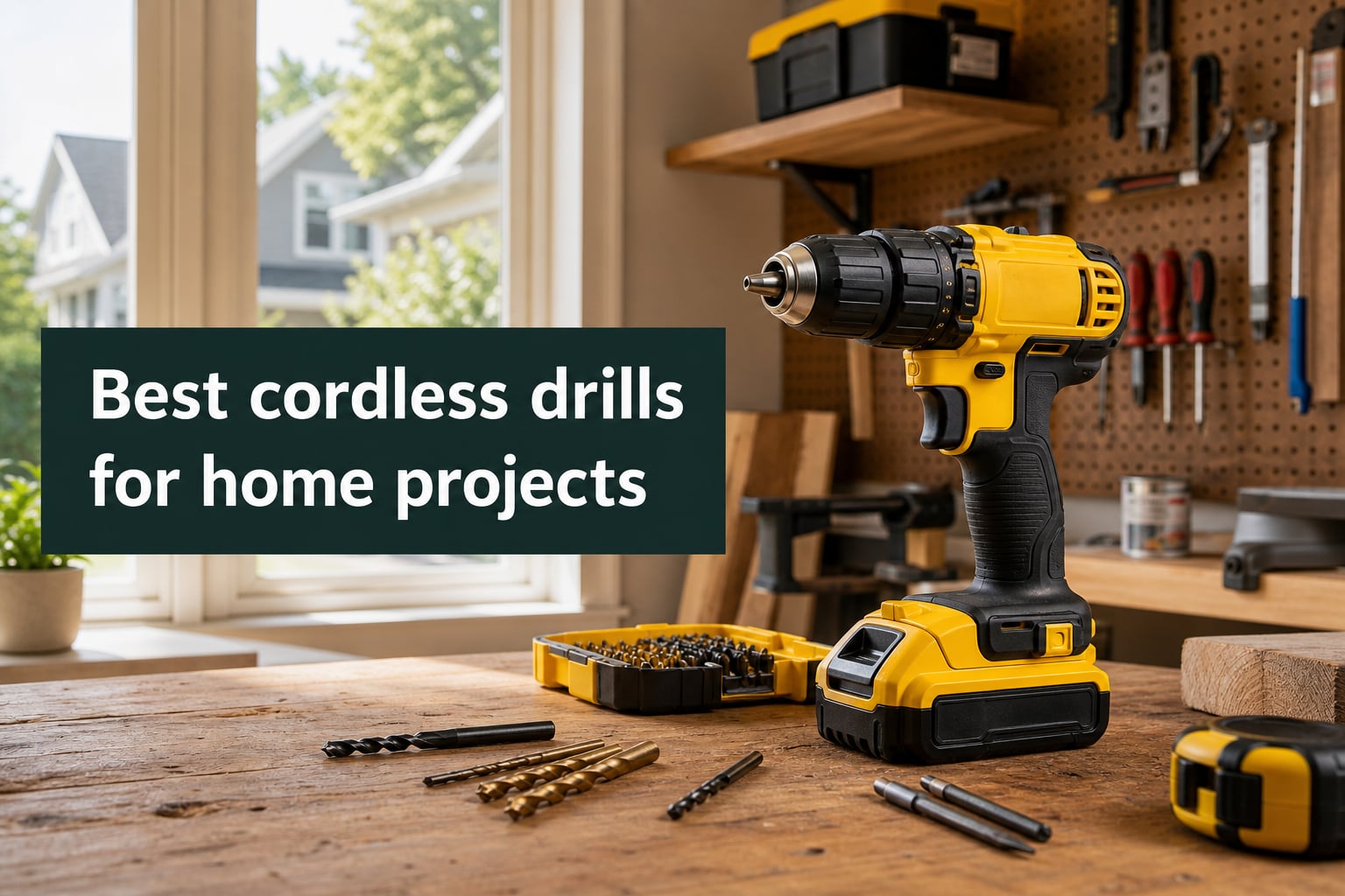 Best cordless drills for home projects