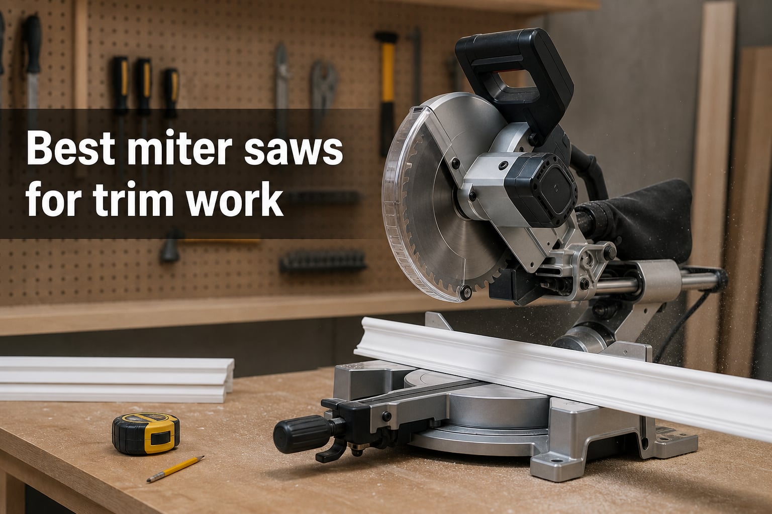 Best miter saws for trim work