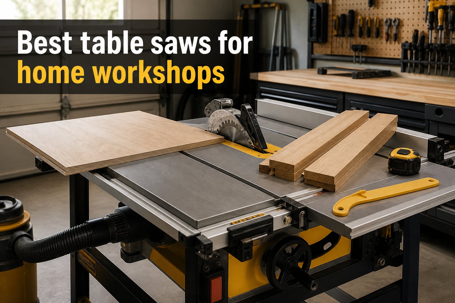 Best table saws for home workshops