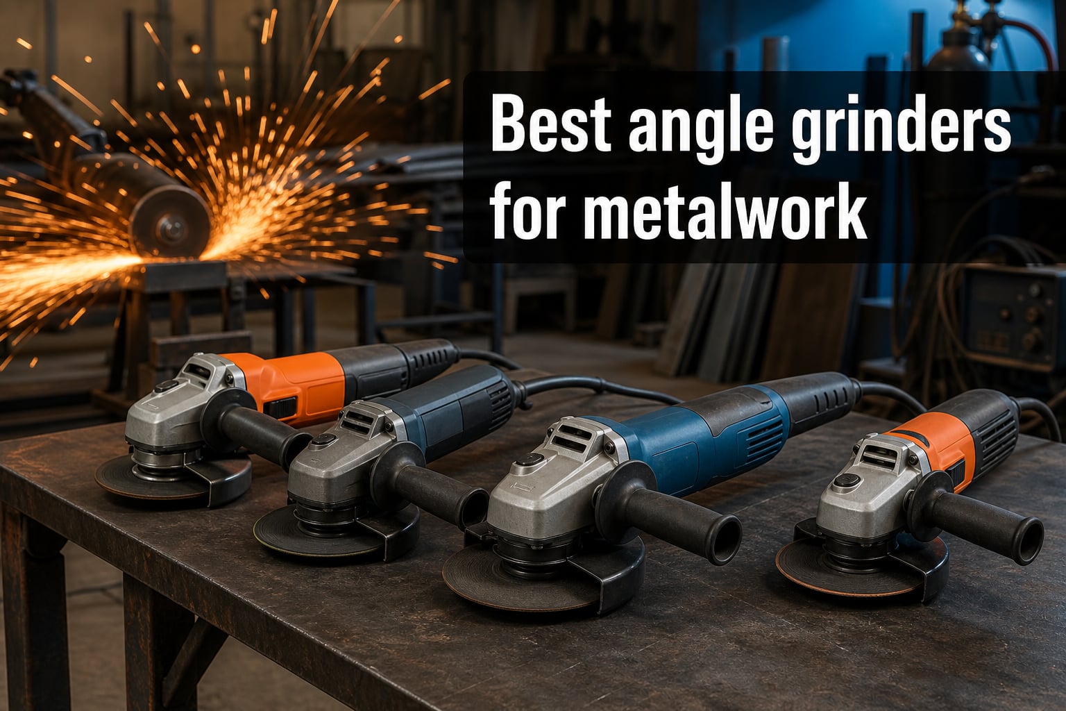 Best angle grinders for metalwork