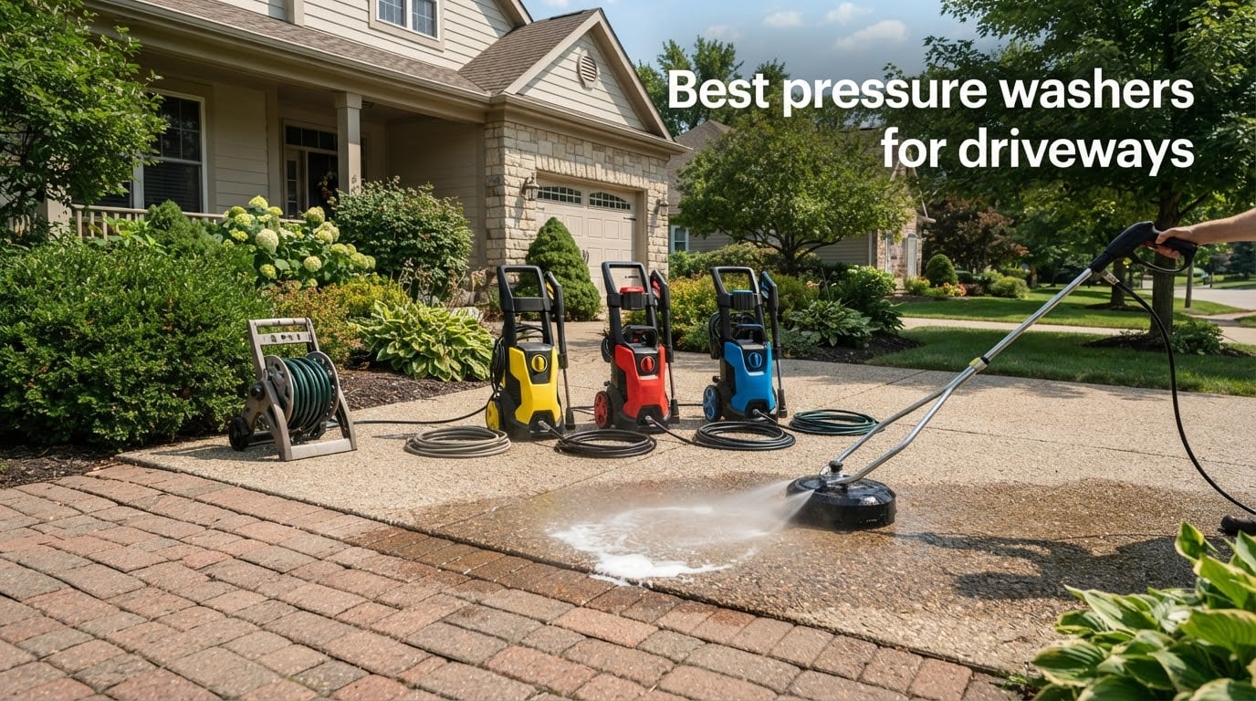 Best pressure washers for driveways