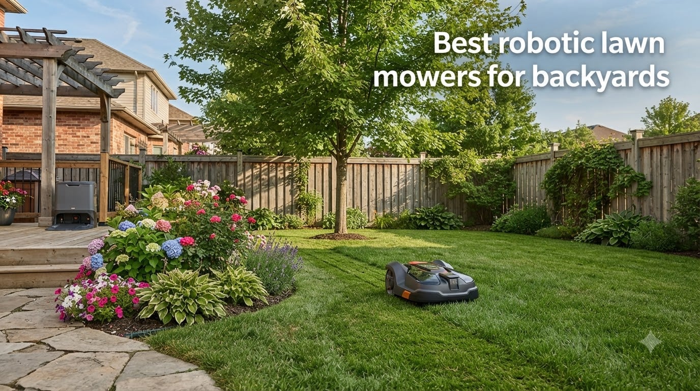 Best robotic lawn mowers for backyards
