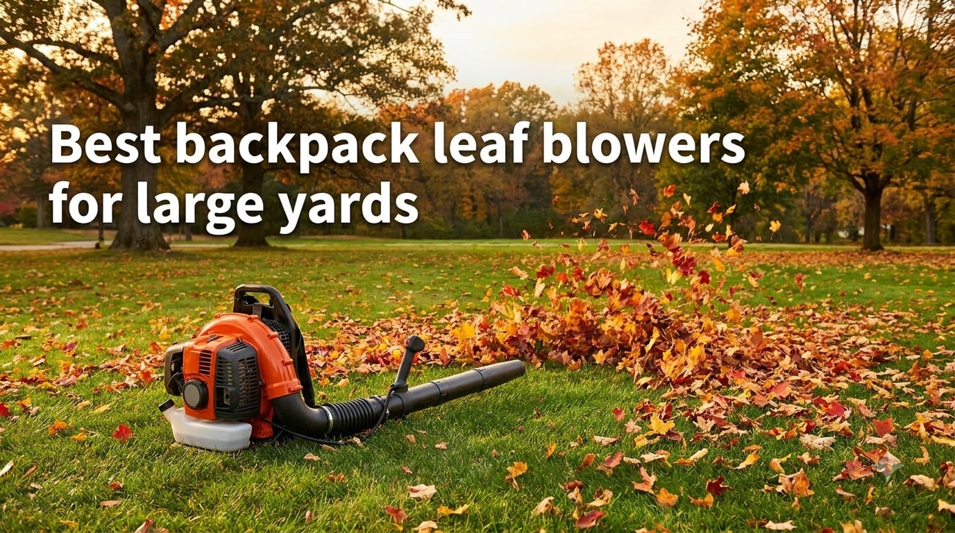 Best backpack leaf blowers for large yards