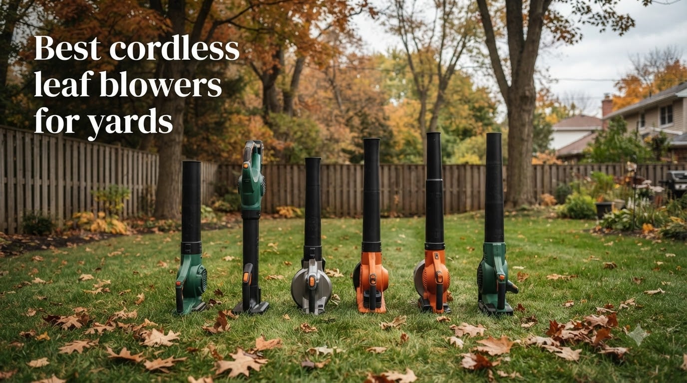 Best cordless leaf blowers for yards