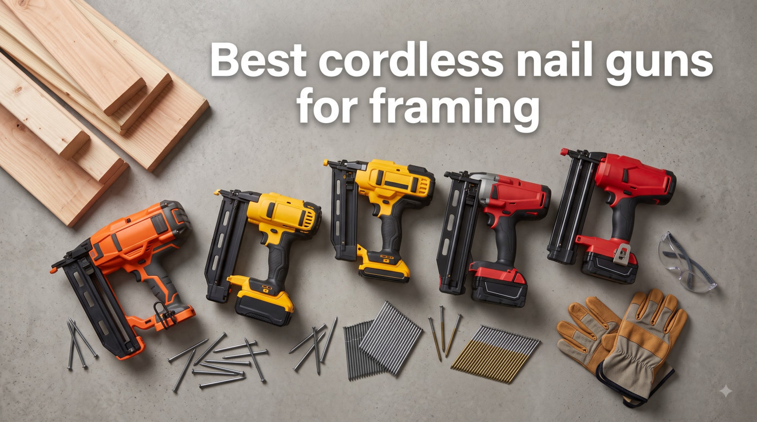 Best cordless nail guns for framing