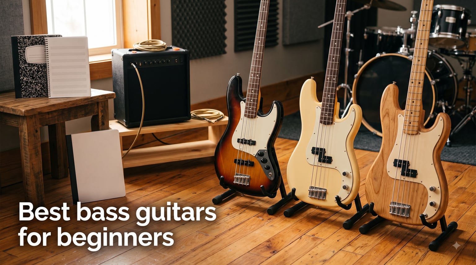 Best bass guitars for beginners