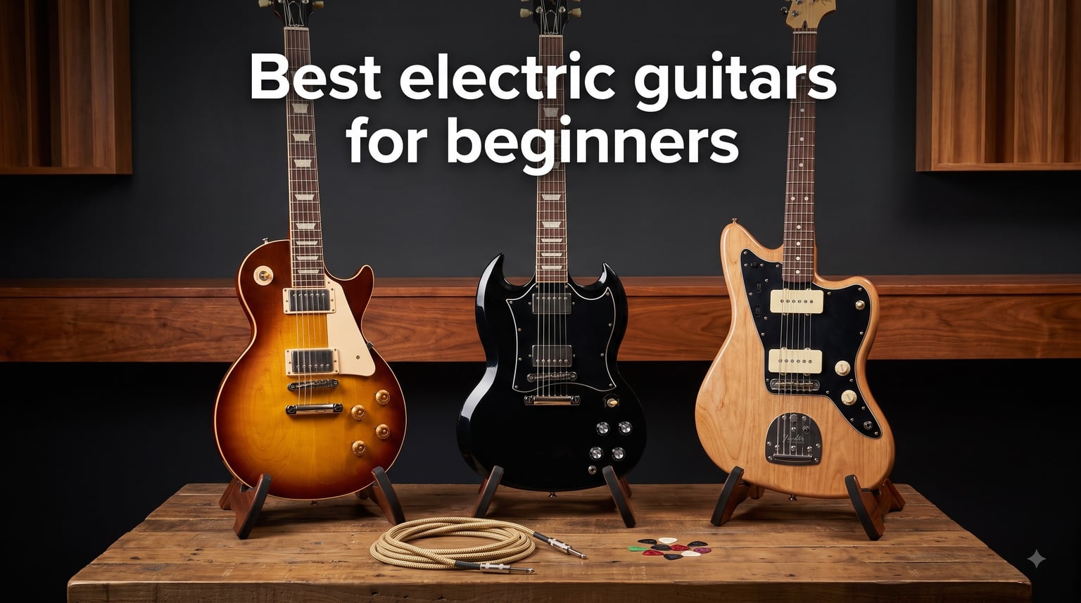 Best electric guitars for beginners